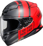 Shoei NXR2 MM93 Retro Full Face Helmet 1390gr Track TC-1