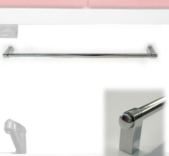 ArteLibre Schiene Badezimmer Einzel Wandmontage Silber