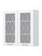 Tahoma V9-90-2KS Matte White 90x32x91buc