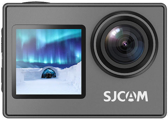 SJCAM SJ4000 Dual Screen Action Camera Full HD (1080p) Υποβρύχια (με Θήκη) Standard με Οθόνη 1.5" και Wi-Fi Μαύρη
