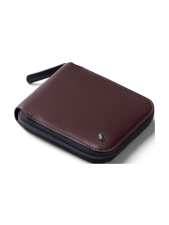 ΠΟΡΤΟΦΟΛΙ ΜΕ ΦΕΡΜΟΥΑΡ BELLROY WZWA ZIP WALLET DeepPlum