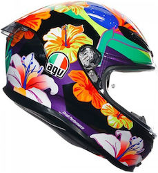 AGV Full Face Helmet ECE 22.06 1255gr Morbidelli 2021 E2206