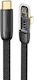Usams Angle (90°) USB-C to Lightning Cable 20W Black 1.2m (SJ583USB01)