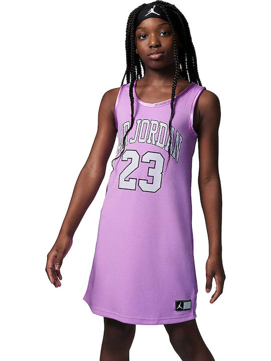 HBR  Children's Dress Sleeveless Purple