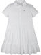 Children's Dress Short Sleeve White