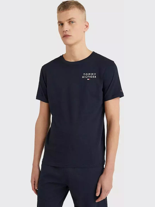 Ανδρική Φανέλα Κοντομάνικη σε Navy Μπλε Χρώμα