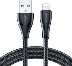 Joyroom S-UL012A11 USB-A to Lightning Cable Μαύρο 1.2m