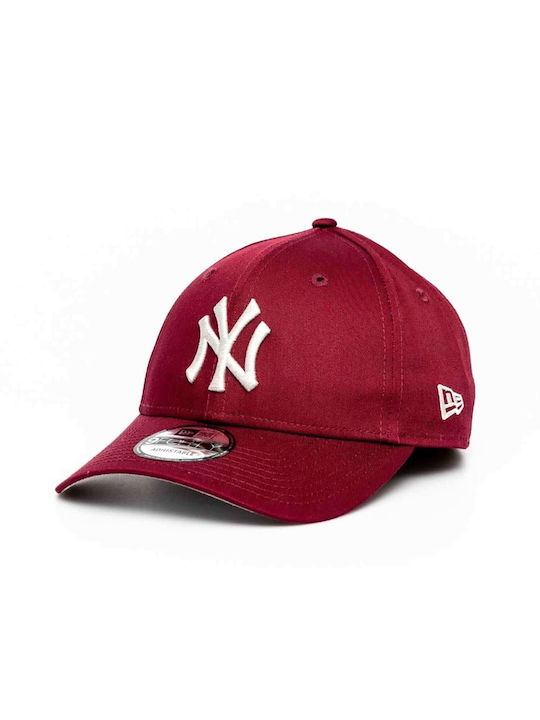 New Era MLB New York Yankees Jockey Burgundisch
