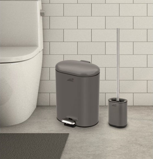 Inter Ceramic Ceramic Toilet Brush Gray