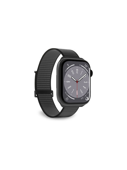 Puro Sport Λουράκι Υφασμάτινο Μαύρο (Apple Watc...