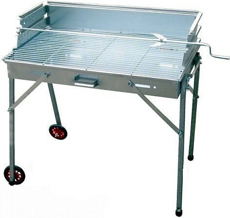 Stainless steel Charcoal Grill 55cmx30cm