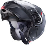 Caberg Duke Evo Matt Black Motorradhelm Aufklap...