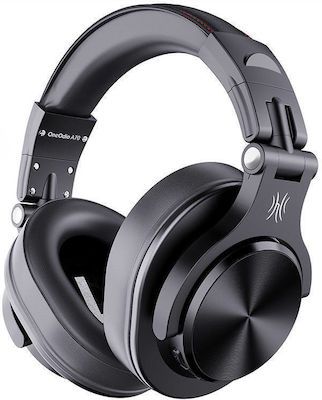 OneOdio Fusion A70 Wireless/Wired Over Ear Headphones with 72hours hours of operation Blaca