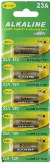 Blister Αλκαλικές Μπαταρίες A23 12V 5τμχ