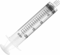 BD Luer Lock Syringes without Needle 20ml 120pcs