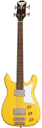 Epiphone 4χορδο Ηλεκτρικό Μπάσο Newport Bass Sunset Yellow