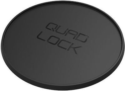 Quad Lock Ανταλλακτικό Αυτοκόλλητο Quad Lock με Μαγνήτη Μαύρη