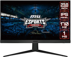 MSI G2412 IPS Monitor de jocuri 23.8" FHD 1920x1080 170Hz cu Timp de Răspuns 4ms GTG