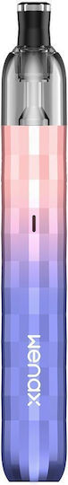 Geek Vape Wenax M1 Plaid Purple Pod Kit 2ml με Ενσωματωμένη Μπαταρία