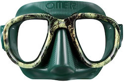 Μάσκα Κατάδυσης Σιλικόνης Alien Mimetic 3D Sea Green OMER