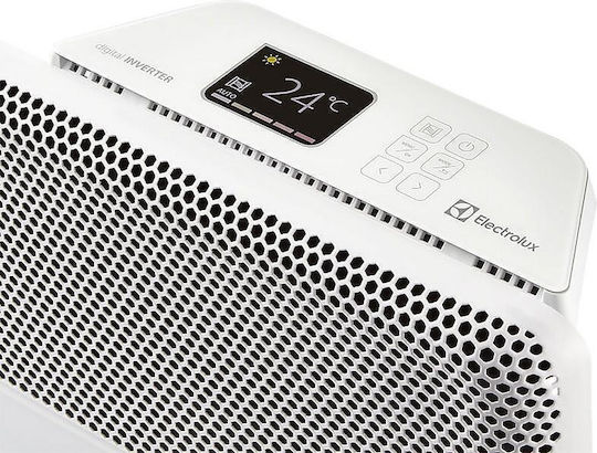 Electrolux Θερμοπομπός Δαπέδου 2000W με Ηλεκτρονικό Θερμοστάτη και WiFi 80x42cm Λευκός