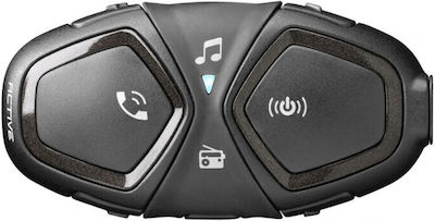 Interphone Active Single Intercom for Riding Helmet with Bluetooth