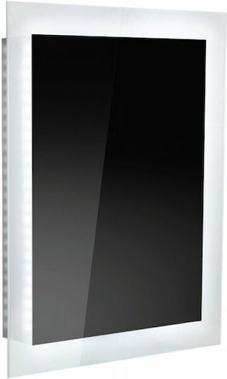 Karag Specchi Oglindă de Baie Pătrată Lumini LED 60x60cm