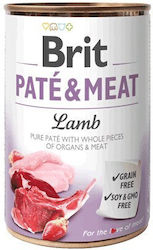 Brit Paté & Meat Nassfutter mit Lamm 1 x 400g