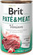 Brit Paté & Meat Течна Храна За Кучета В Може Да С Елен Без Зърнени Храни 400гр