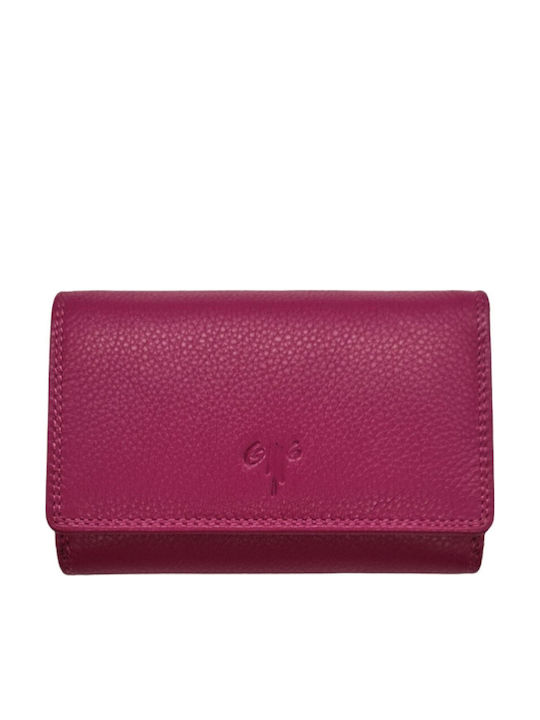 Kion Groß Leder Damen Geldbörse Klassisch Magenta