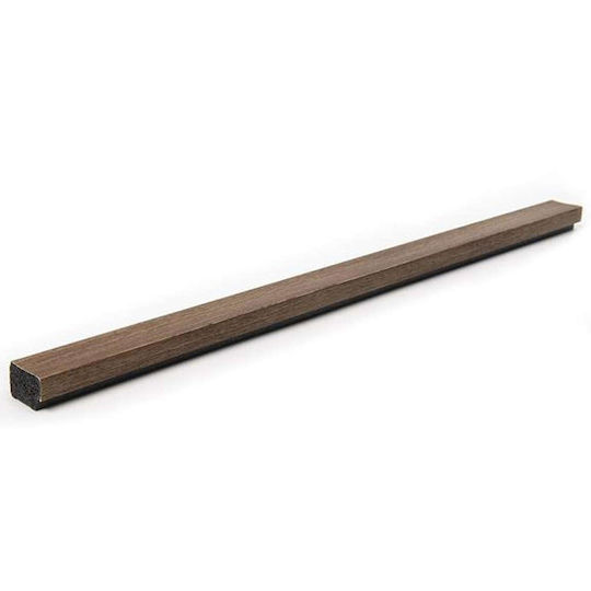3D Πάνελ Τοίχου Αφρώδες Βιδωτό / με Κόλλα Brown Oak Καφέ