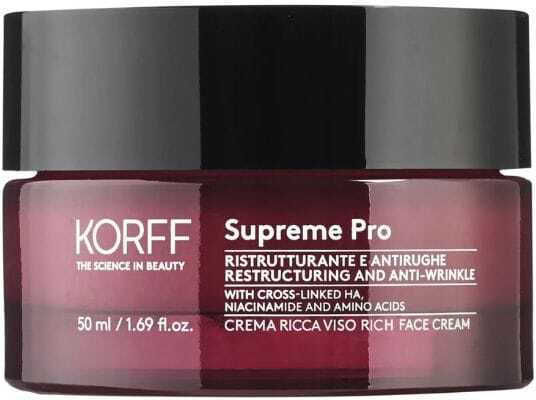 Korff Supreme Pro Matt Rich Αντιγηραντική Κρέμα Προσώπου με Υαλουρονικό Οξύ & Νιασιναμίδη 50ml