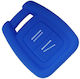Silicone Car Key Cover Case with 2 Buttons for Opel Blue