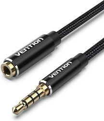 Vention TRRS 3,5mm Stecker-3,5mm Buchse 0,5m BHCBD