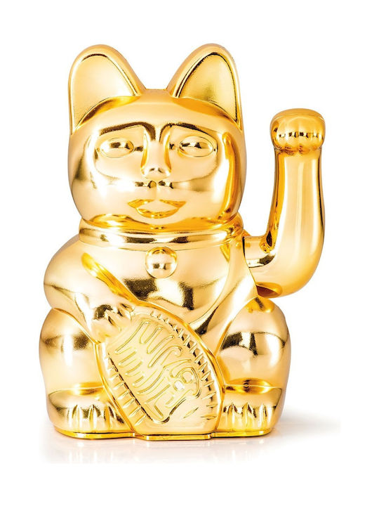 Donkey Decorative Cat made of Plastic in Gold 8...