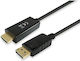 Equip Кабел HDMI мъжки - HDMI мъжки 3м Черен