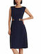 Ralph Lauren Mini Dress Navy Blue