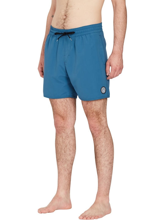 Volcom Lido Solid Men's Swimwear Shorts Aged In...