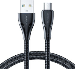 Joyroom S-UM018A11 Braided USB 2.0 În Micro USB 2m Negru