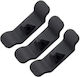 Benzile adezive Organizatori de cabluri 3pcs Negru (AT00011917) 3buc