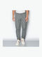 Hose Cargo Elastisch Gray