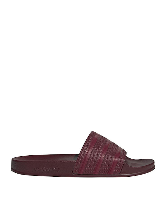 adidas Adilette Men's Slides Burgundy