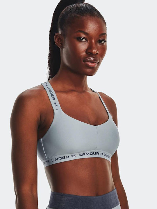 Under Armour Femei Atletic Sutien sport Albastru deschis cu umplutură