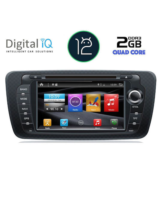 Digital IQ Ηχοσύστημα Αυτοκινήτου για Seat Ibiza 2008-2015 (Bluetooth/USB/WiFi/GPS) με Οθόνη Αφής 7" BX_247_GPS