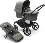 Bugaboo Fox 5 2 in 1 Reglabil 2 în 1 Cărucior pentru copii Potrivit pentru Nou-născut Black Forest Green/Forest Green 9.9kg