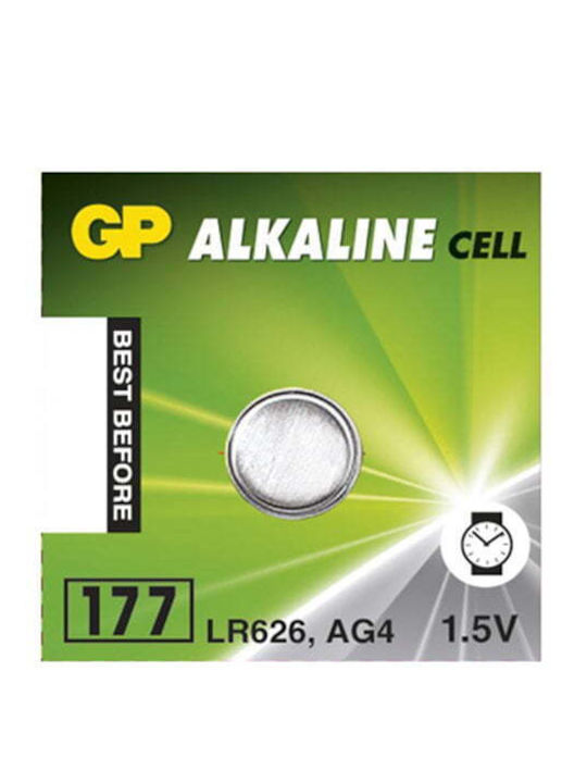 GP Batteries GP 177 Αλκαλική Μπαταρία Ρολογιών LR626 1.5V 1τμχ | Skroutz.gr