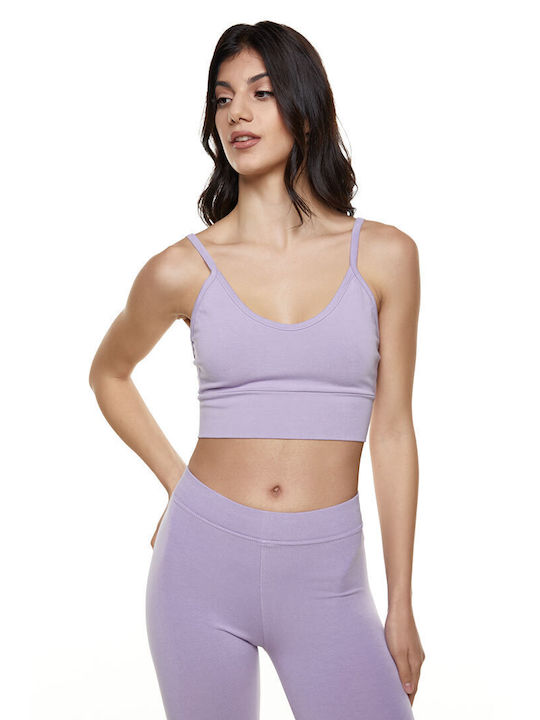 Bodymove Femei Atletic Sutien sport Liliac