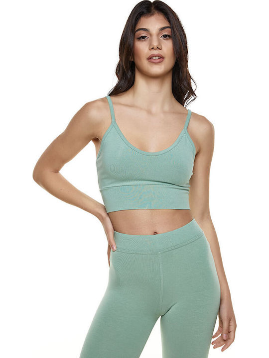 Bodymove Women's Sports Bra without Padding Mint