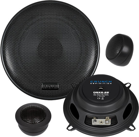 Crunch Set Auto-Lautsprecher DSX 5.2 E 5.25" mit 80W RMS (2 Weg)