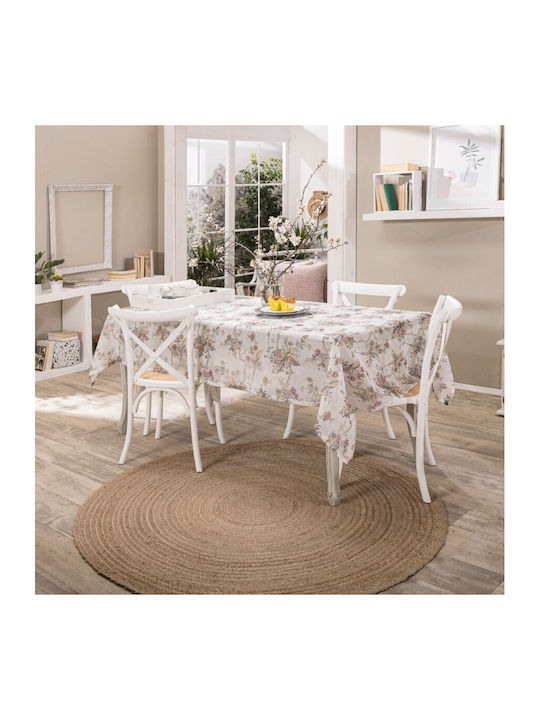 Teoran Polyester Tablecloth Beige 135x180cm